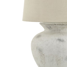Load image into Gallery viewer, Downton Antique White Lamp
