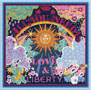 Liberty All You Need is Love 500 Piece Jigsaw Puzzle
