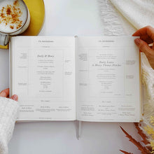 Load image into Gallery viewer, Luxury Eucalyptus Wedding Planner Book with Gilded Edge
