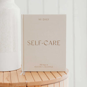 My Daily Self-Care Journal - Wellness Journal (Almond)