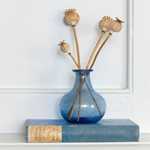 Load image into Gallery viewer, Palar Vase Recycled Glass Lapis
