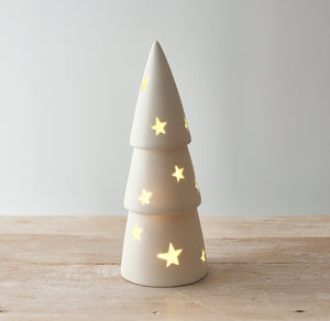Star Ceramic Christmas Tree, Large