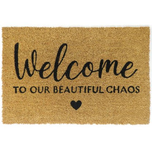 Welcome To Our Chaos Door Mat
