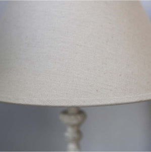 Witney Lamp & Dark Linen Shade Set