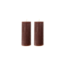 Load image into Gallery viewer, Pillar Candles Set, Rustic Wax
