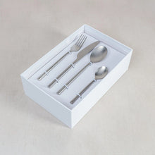 Load image into Gallery viewer, Antique Silver Camden Cutlery Set
