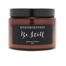 Load image into Gallery viewer, ‘Be Still’ candle - Glowing Embers - 500ml
