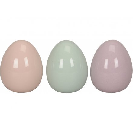 Ceramic Pastel Eggs