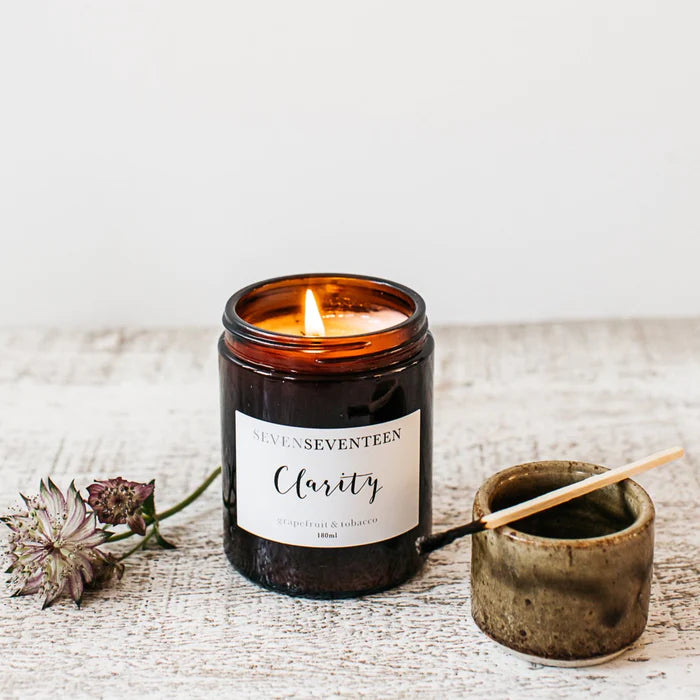 ‘Clarity’ Candle - Grapefruit & Tabacco - 180ml