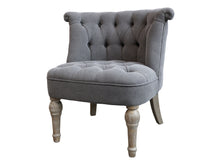 Load image into Gallery viewer, French Armchair in Linen Fabric
