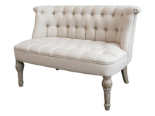 Load image into Gallery viewer, French Couch in Linen Fabric
