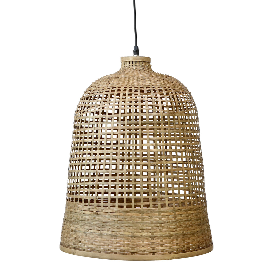 Braided Bamboo Lamp
