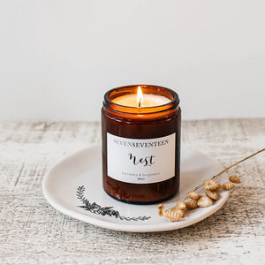 ‘Nest’ Candle - Lavender & Bergamont - 180ml