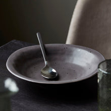 Load image into Gallery viewer, Soup plate/bowl, Rustic, Dark grey
