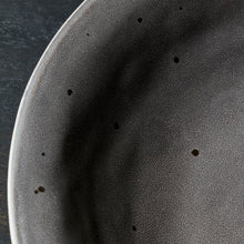 Load image into Gallery viewer, Soup plate/bowl, Rustic, Dark grey
