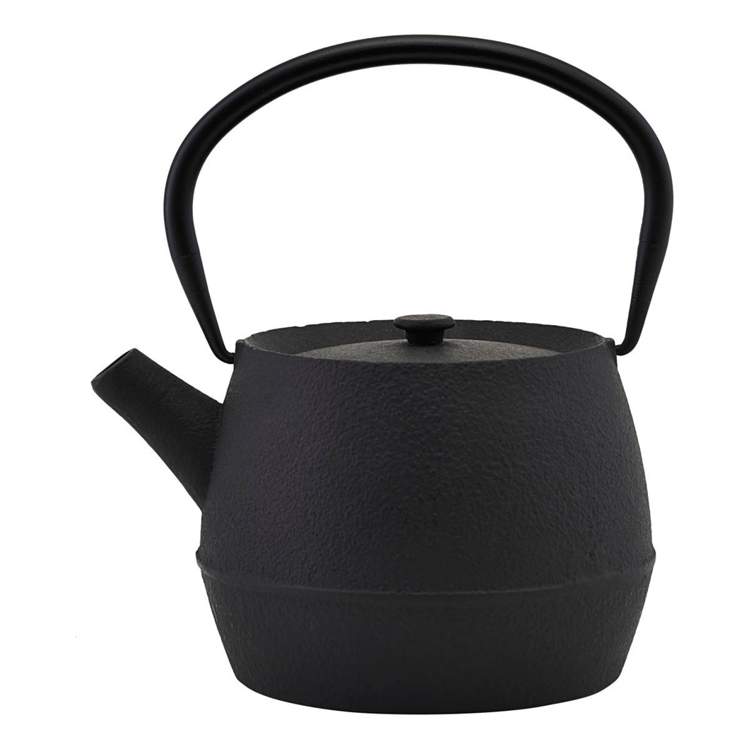 Teapot, Cast, Black