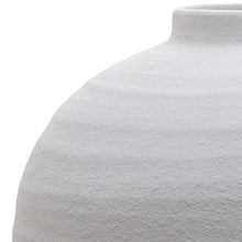 Load image into Gallery viewer, Tiber Matt White Ceramic Vase
